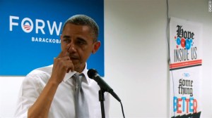obama thanking volunteers