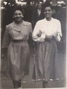 Grandma with her best friend Josephine.