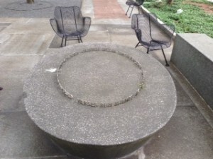 Reading Garden at the Cleveland Public Library.