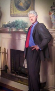 Nelson Shank's official portrait of former president, Bill Clinton.